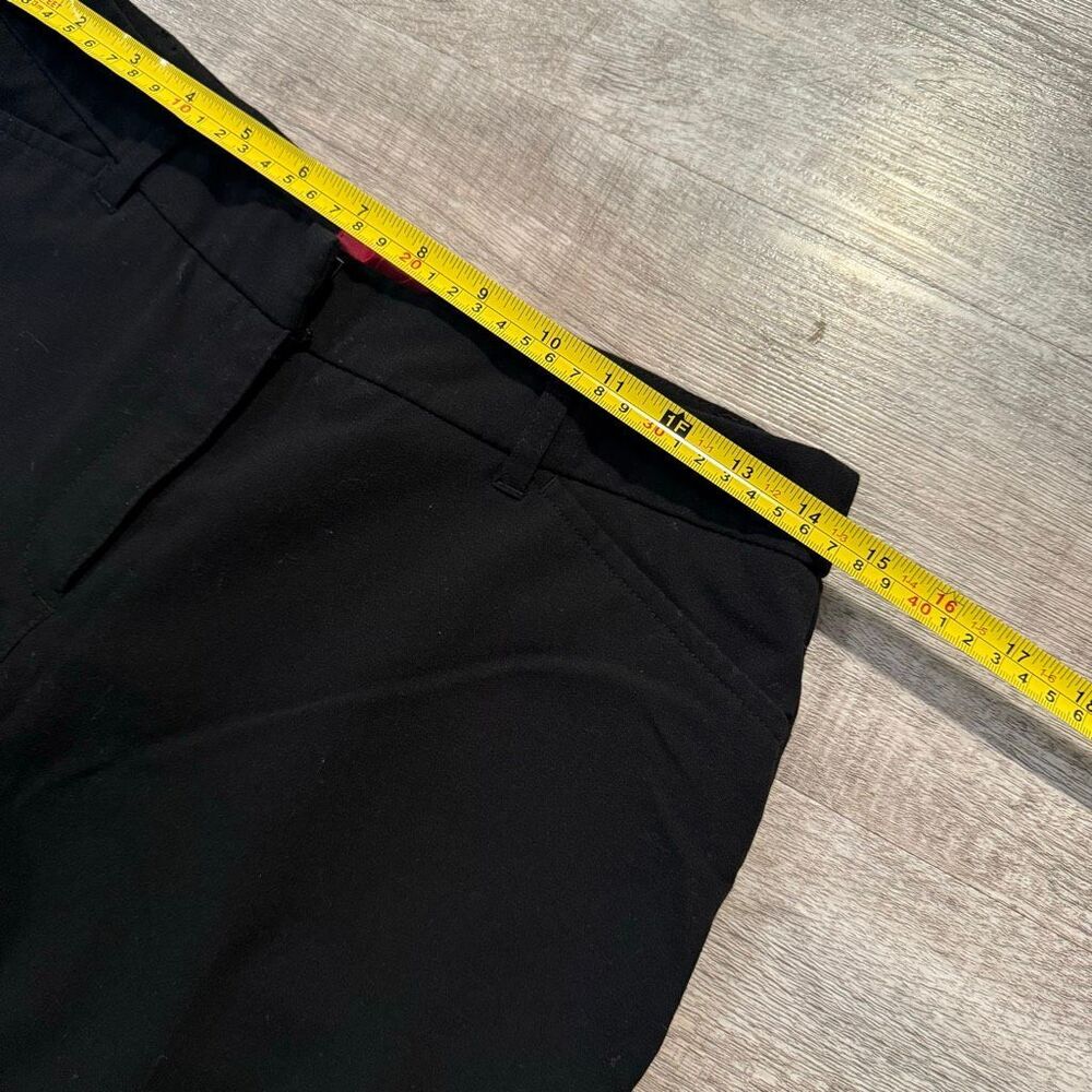 212 Collection Y2K Low Rise Black Pants Wide Straight Leg 6P - Picture 7 of 9